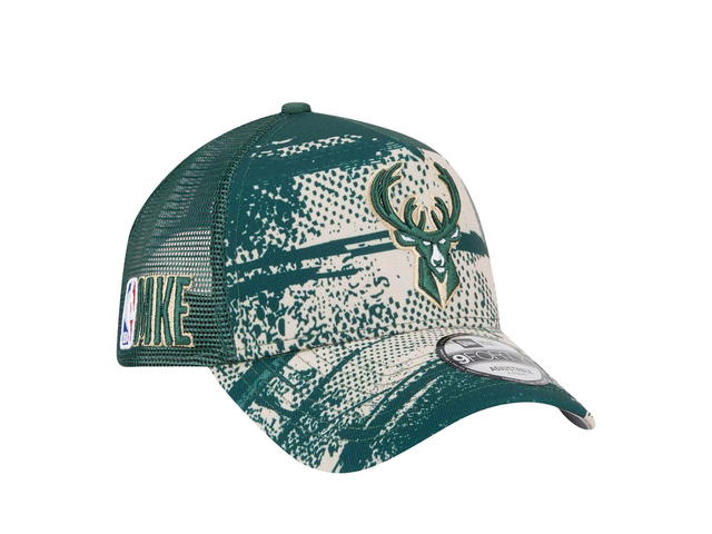 New Era New Era Milwaukee Bucks Official Team Colour 9FORTY A-Frame Trucker - view 1