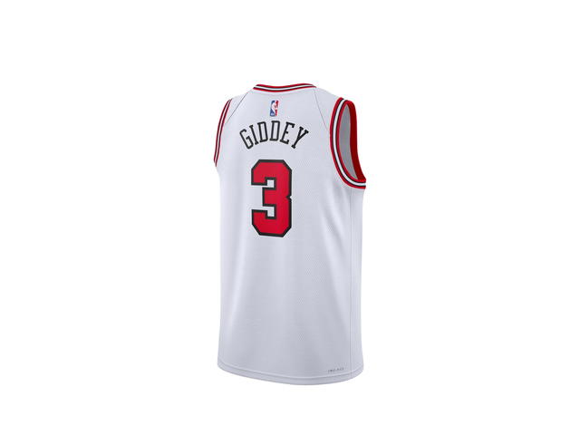 Nike Nike NBA Chicago Bulls Association Edition Swingman Jersey - White - Josh Giddey - Unisex - view 2
