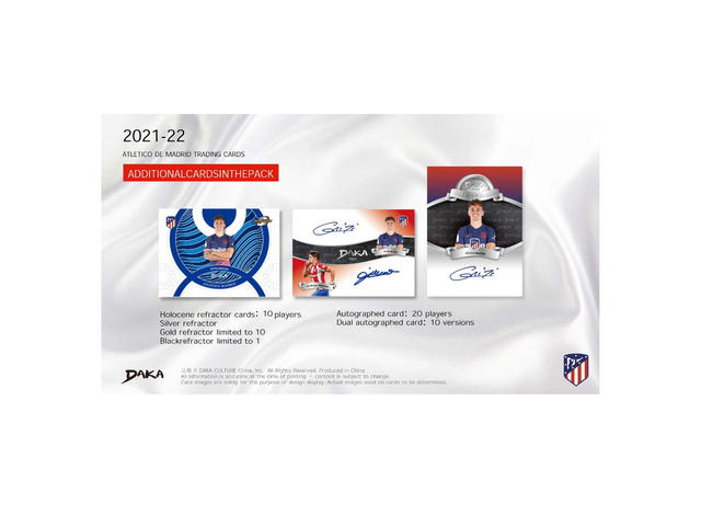 DAKA 2021-22 Daka Atletico De Madrid Trading Cards - view 3