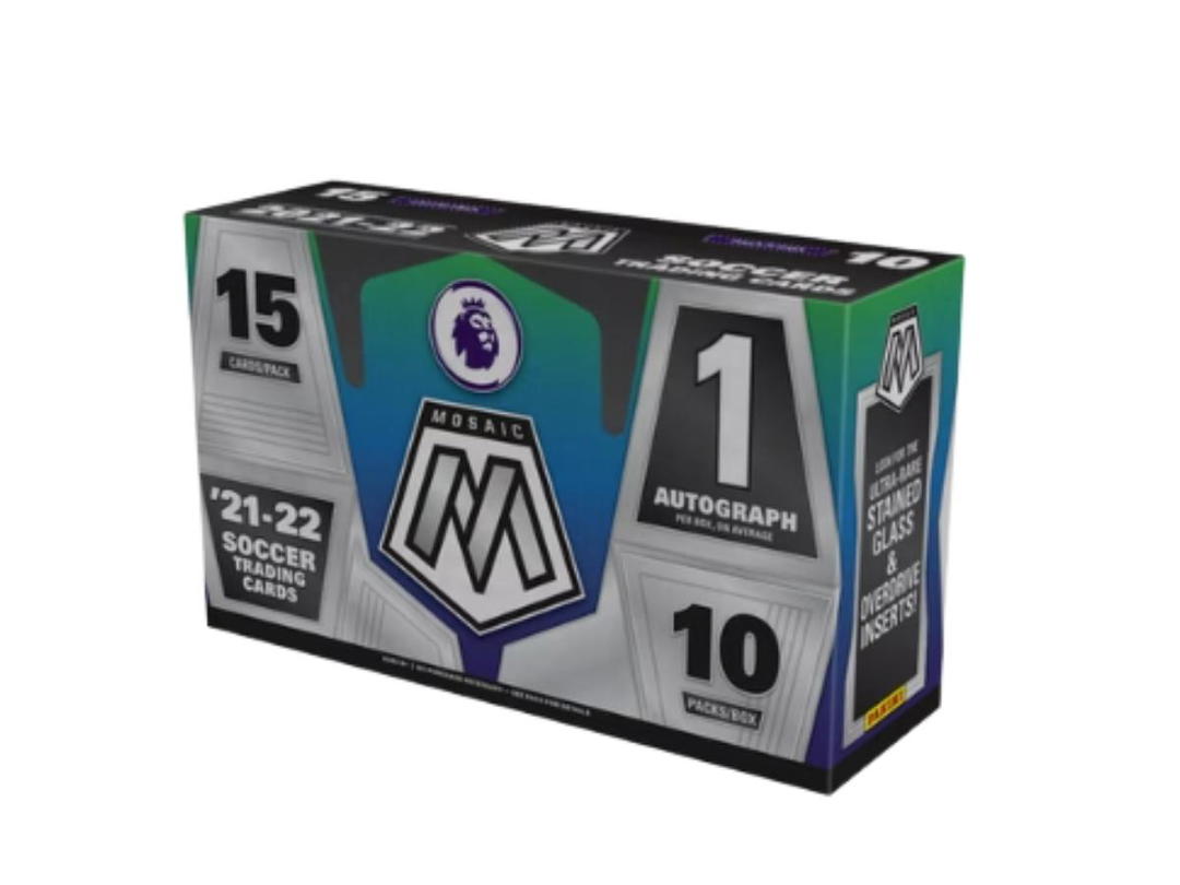 Panini 2021-22 Panini Mosaic Premier League Soccer Hobby Box