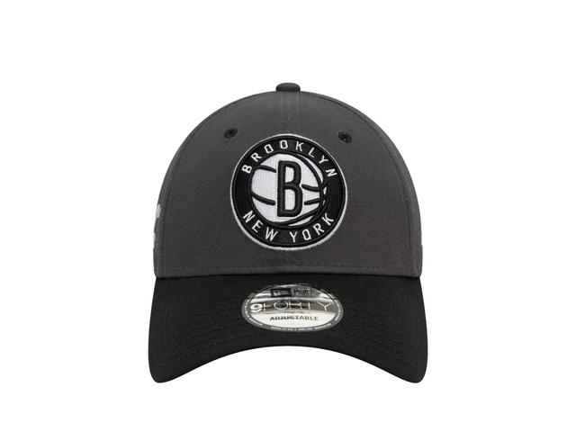 New Era New Era Brooklyn Nets Graphite 9FORTY Cloth Strap - view 2