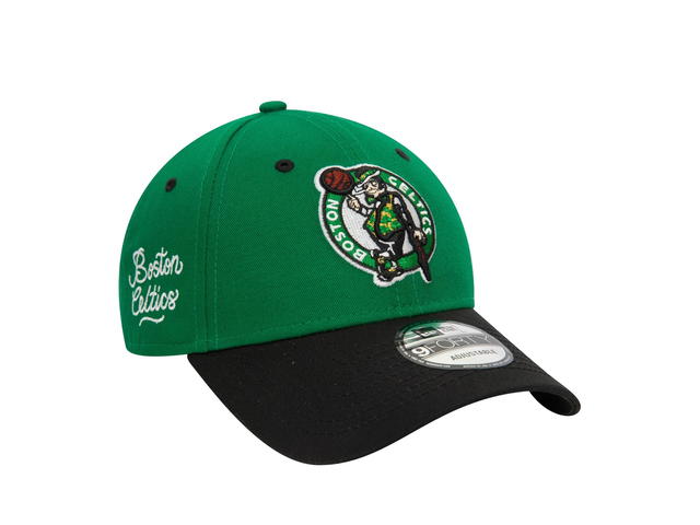 New Era New Era Boston Celtics Green 9FORTHY Cloth Strap - view 3