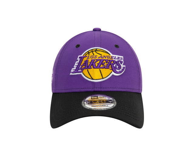 New Era New Era Los Angeles Lakers Purple 9FORTY Cloth Strap - view 2