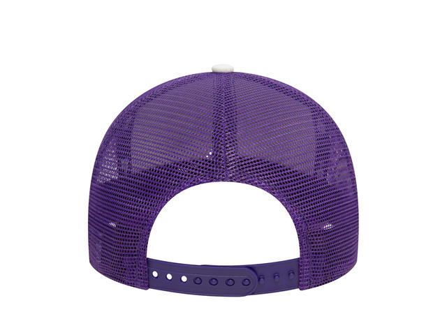 New Era New Era Los Angeles Lakers Purple 9FORTY A-Frame Trucker - view 4