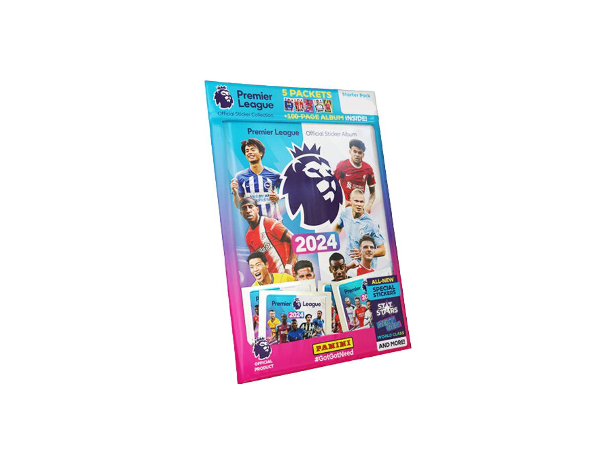 Panini 2024 Panini Premier League with Sticker (50 Pcs)