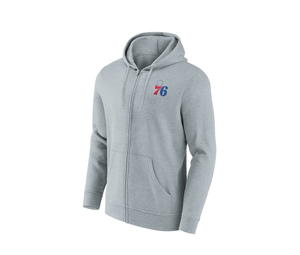 Buy Fanatics Unlabeled Philadelphia 76ers Primary Logo Full Zip Hoodie - Mens at Sasom – Authentic and Ready to Ship