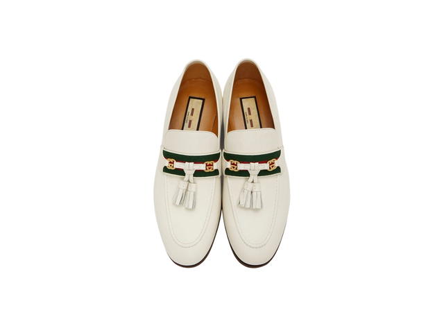 Gucci Gucci Interlocking G Loafers Off-White - view 3