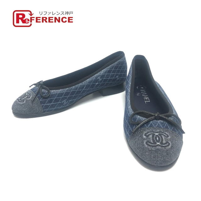 Chanel 2025SS Denim Ballerina flat shoes shoesDress shoes - view 1