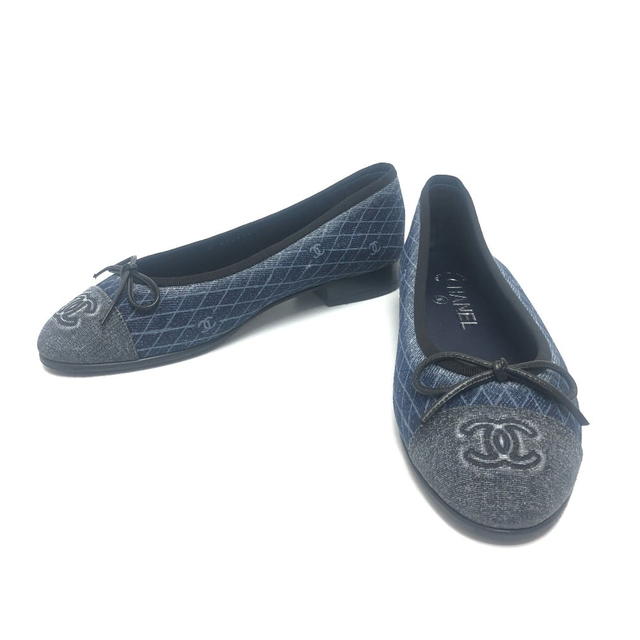 Chanel 2025SS Denim Ballerina flat shoes shoesDress shoes - view 2