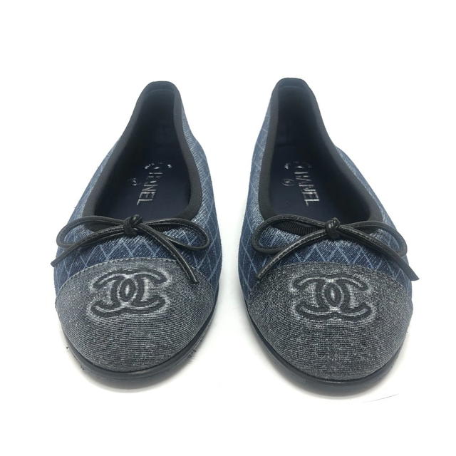 Chanel 2025SS Denim Ballerina flat shoes shoesDress shoes - view 3