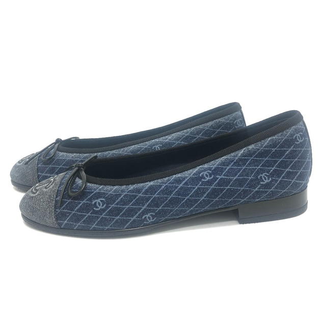 Chanel 2025SS Denim Ballerina flat shoes shoesDress shoes - view 4