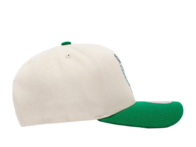 Mitchell & Ness Mitchell & Ness NBA Boston Celtics Cream/Team Colour Pro Pinch Cap - view 2