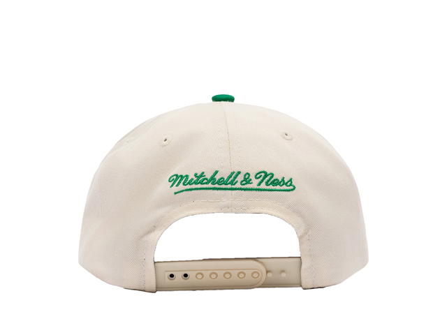 Mitchell & Ness Mitchell & Ness NBA Boston Celtics Cream/Team Colour Pro Pinch Cap - view 3