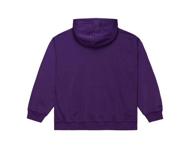 Mitchell & Ness Mitchell & Ness Los Angeles Lakers Downtown Fleece Vintage Hoodie - Mens - view 2