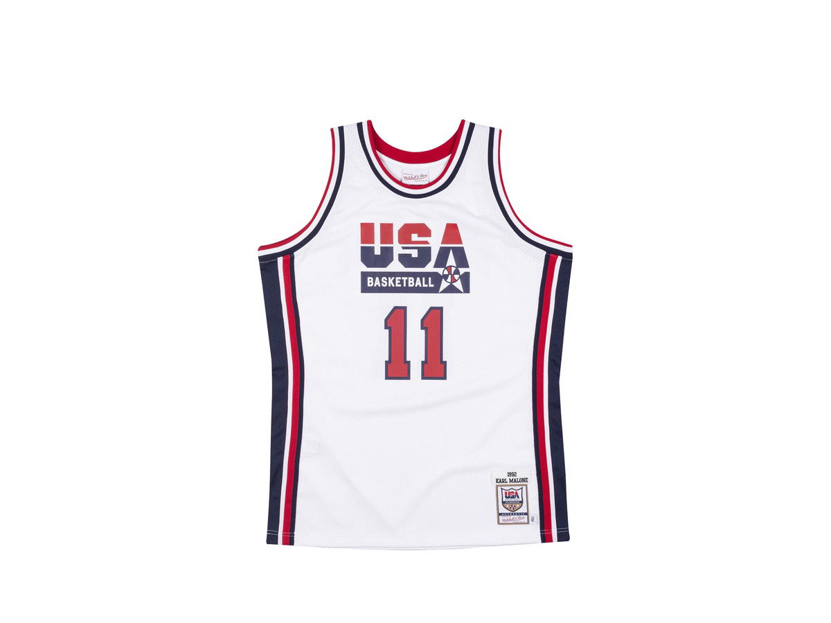 Mitchell & Ness Mitchell & Ness USA Authentic Jersey/Basketball
