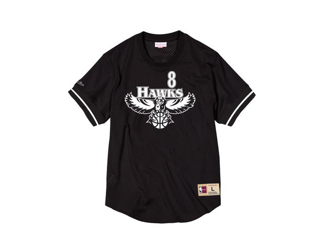 Mitchell & Ness Mitchell & Ness Name & Number Mesh Crewneck/Basketball - view 1