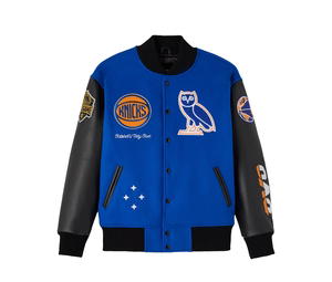 Buy OVO New York Knicks X OVO Raglan Varsity Jacket - Mens at Sasom – Authentic and Ready to Ship