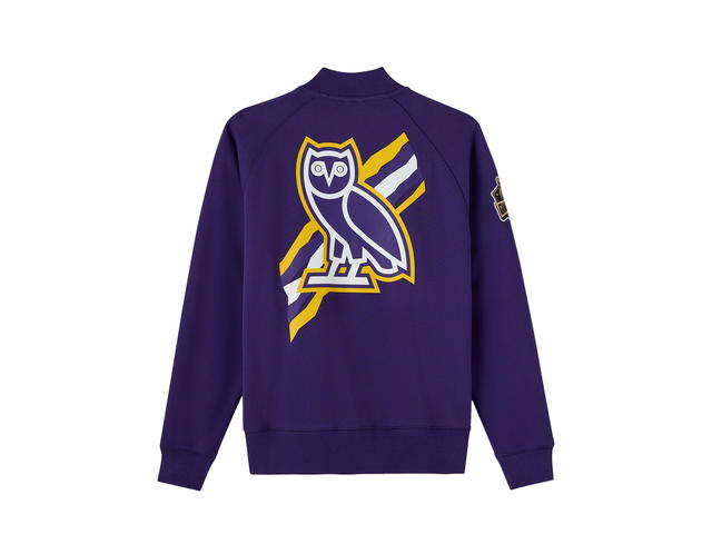 OVO OVO Los Angeles Lakers X OVO Fleece Zip Jacket - Mens - view 2