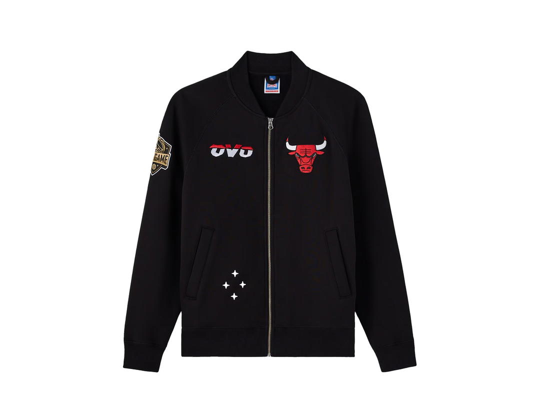 OVO OVO Chicago Bulls X OVO Fleece Zip Jacket - Mens