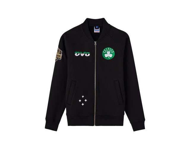 OVO OVO Boston Celtics X OVO Fleece Zip Jacket - Mens - view 1