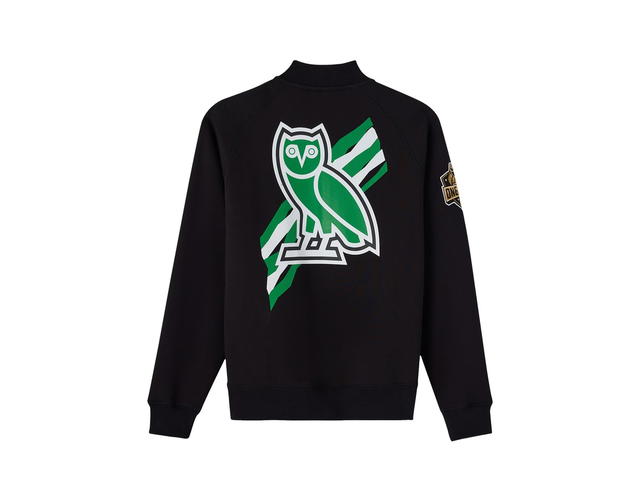 OVO OVO Boston Celtics X OVO Fleece Zip Jacket - Mens - view 2