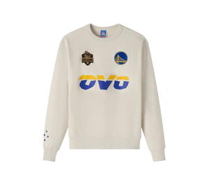 Buy OVO Golden State Warriors X OVO Relaxed Fit Crewneck Sweatshirt - Mens at Sasom – Authentic and Ready to Ship