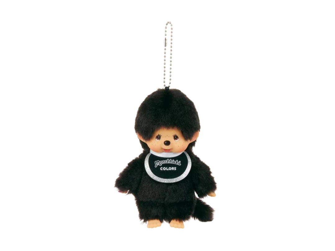 Monchhichi Monchhichi COLORS Keychain Series Plush Pendant Black