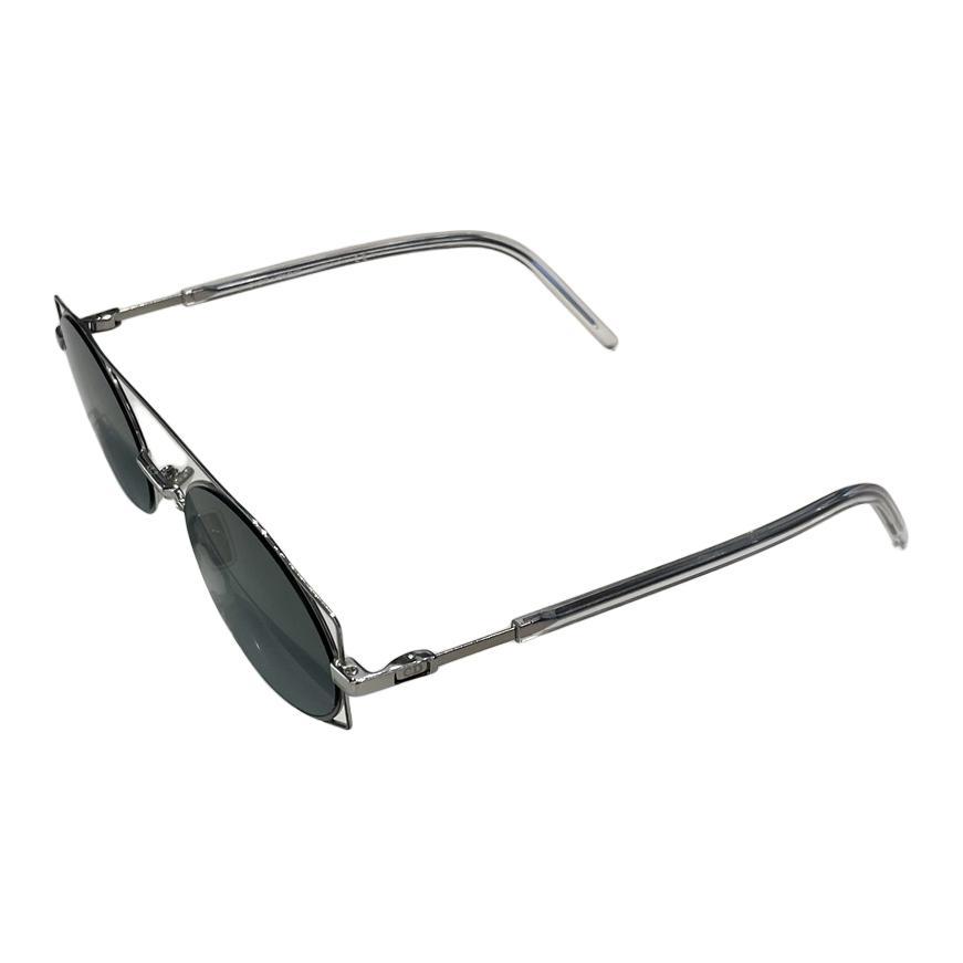 Dior Dior Acetate Metal Aviator Sunglasses Men's Silver