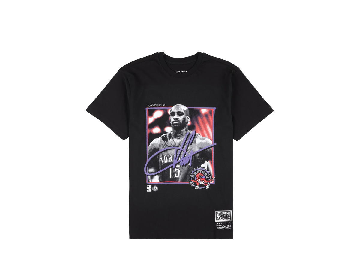 Mitchell & Ness Mitchell & Ness Toronto Raptors NBA Freeze Frame Graphic T-Shirt - Vince Carter