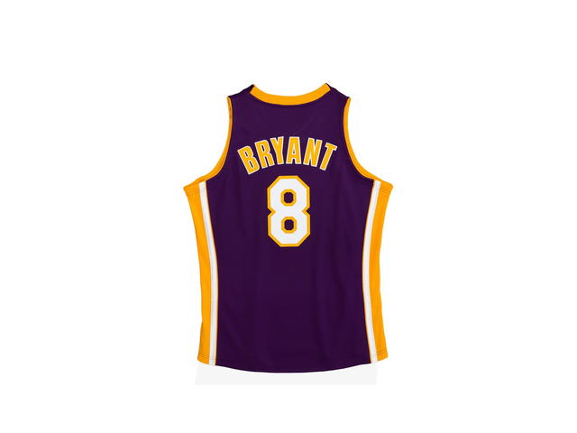 Mitchell & Ness Mitchell & Ness Los Angeles Lakers Kobe Bryant 1999 Authentic Jersey - Purple - view 2