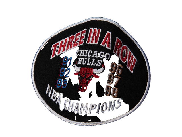 Mitchell & Ness Mitchell & Ness Chicago Bulls Team Origins Fleece Hoodie - Black - Mens - view 3