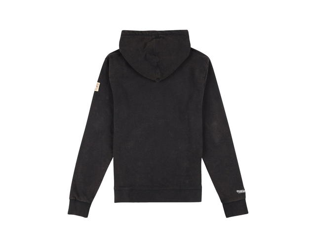Mitchell & Ness Mitchell & Ness Milwaukee Bucks Worn Logo Hoodie - Black - Mens - view 1