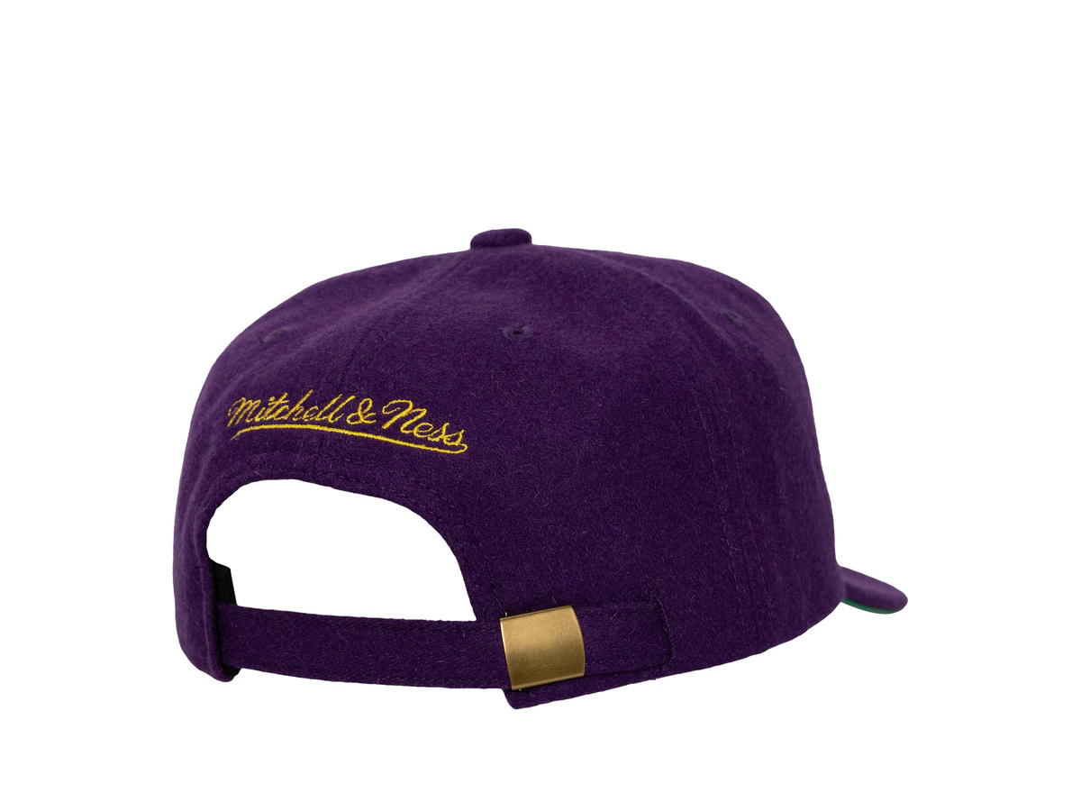 Mitchell & Ness Mitchell & Ness Los Angeles Lakers Retro Sport Strapback - Purple - Mens