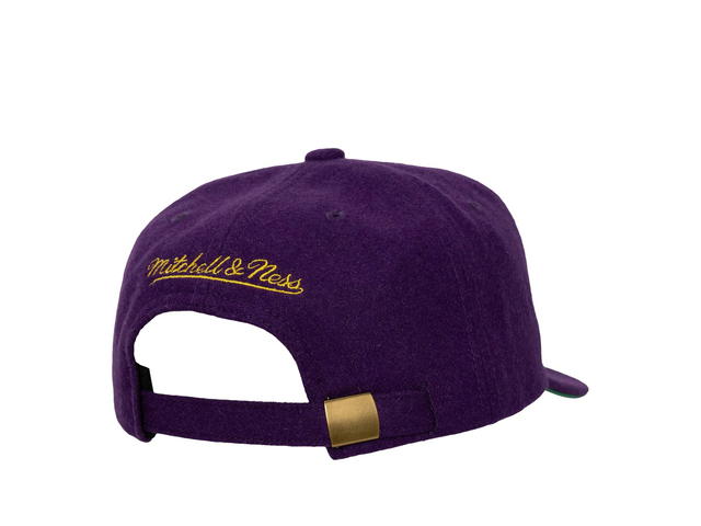 Mitchell & Ness Mitchell & Ness Los Angeles Lakers Retro Sport Strapback - Purple - Mens - view 1