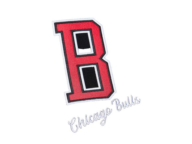 Mitchell & Ness Mitchell & Ness Chicago Bulls Unisex Varsity Jacket - Black - Mens - view 4