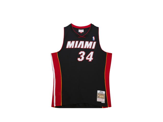 Mitchell & Ness Mitchell & Ness Miami Heat Ray Allen 2012 Authentic Jersey - Black - view 1