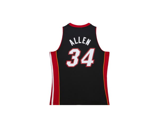 Mitchell & Ness Mitchell & Ness Miami Heat Ray Allen 2012 Authentic Jersey - Black - view 2