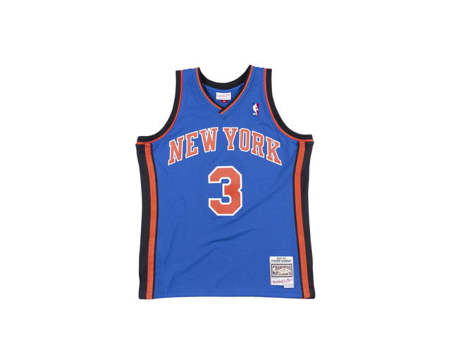 Mitchell & Ness Mitchell & Ness New York Knicks Stephon Marbury 2006 Swingman Authentic Jersey - Royal Blue - view 1