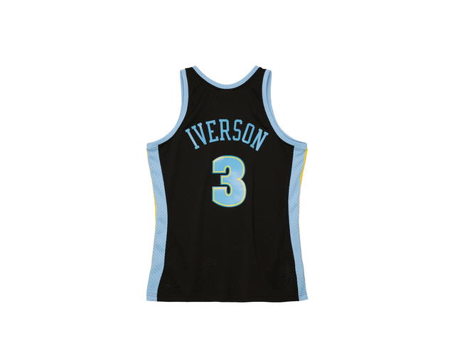 Mitchell & Ness Mitchell & Ness Denver Nuggets Allen Iverson 2006 Reload Swingman Authentic Jersey - Black - view 2