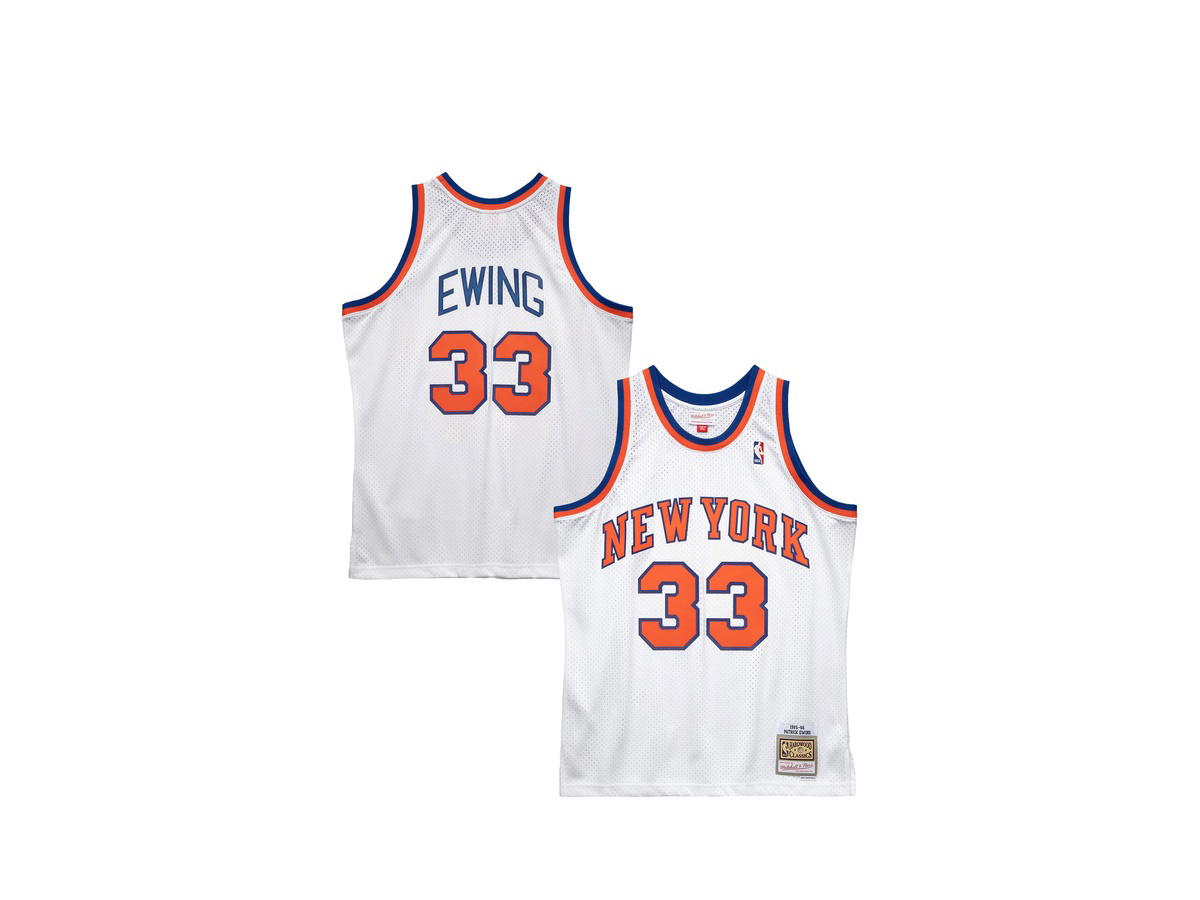 Mitchell & Ness Mitchell & Ness New York Knicks Patrick Ewing 1985 Swingman Authentic Jersey - White
