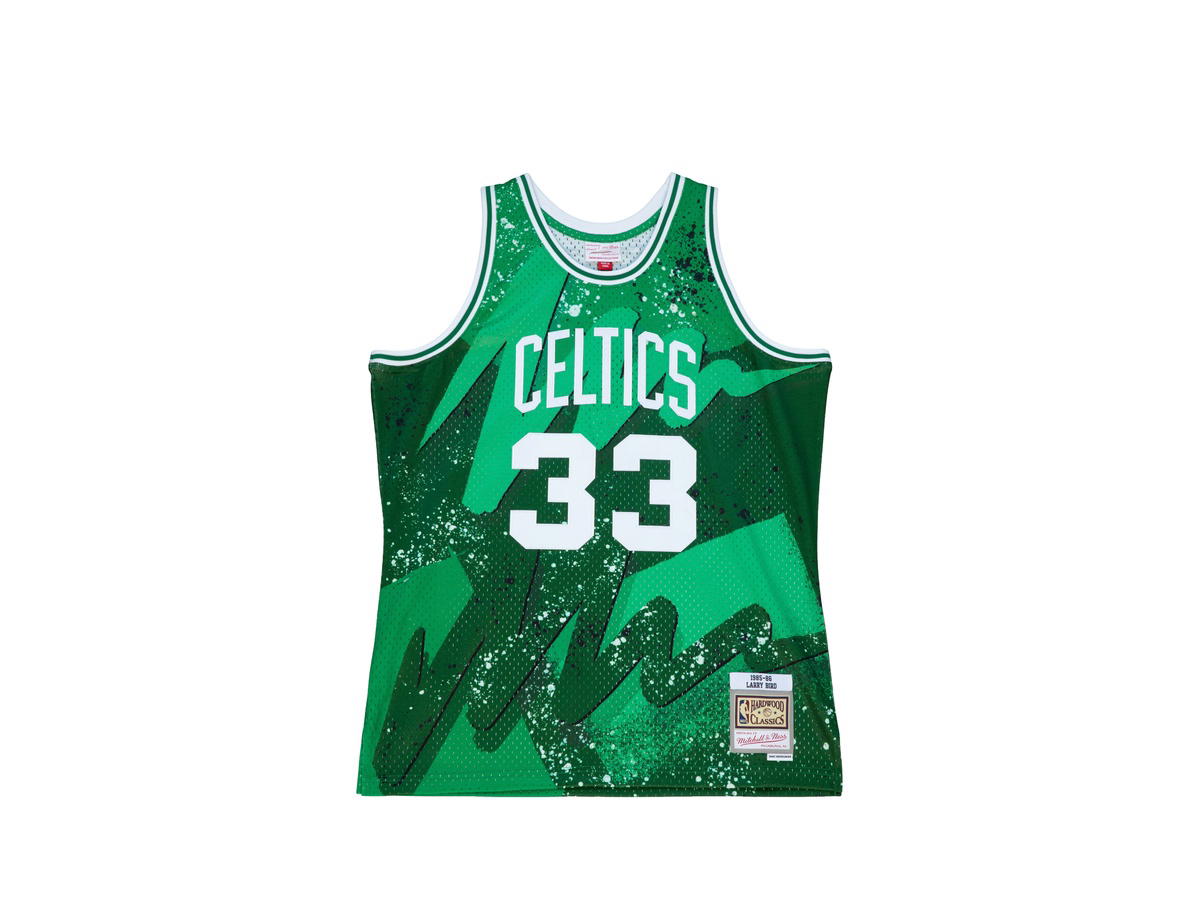 Mitchell & Ness Mitchell & Ness Boston Celtics Larry Bird 1985 Hyper Hoops Swingman Jersey - Green