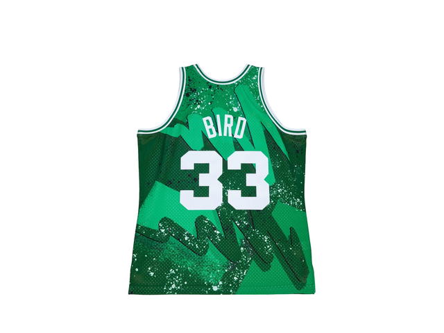 Mitchell & Ness Mitchell & Ness Boston Celtics Larry Bird 1985 Hyper Hoops Swingman Jersey - Green - view 2