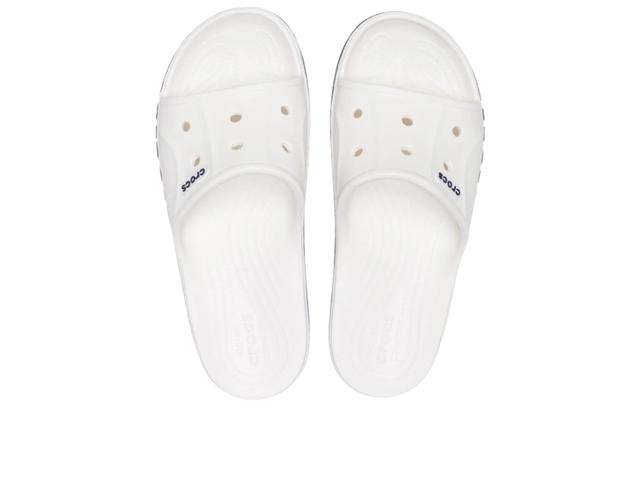 Crocs Crocs Bayaband Clog White Unisex Slippers - view 3