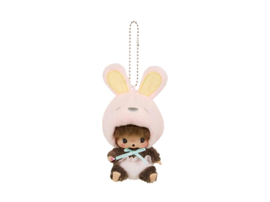 Monchhichi Monchhichi Keychain Rabbit Animal Babychic SS Big Face