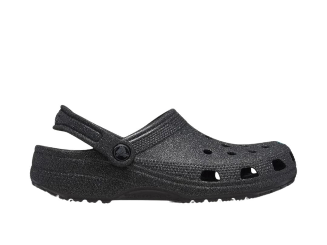Crocs Crocs Classic Glitter Clog Black Glitter