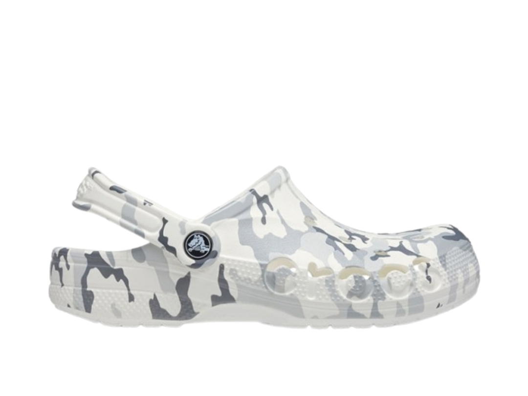 Crocs Crocs Bayaband Sandals White Camo Gray White