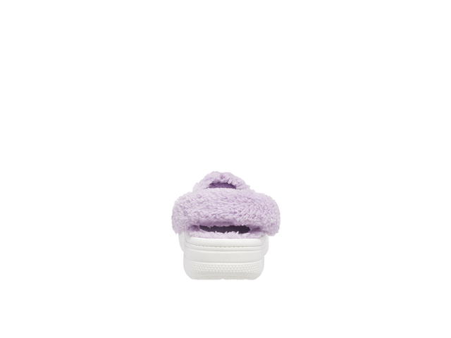 Crocs Crocs Classic Baya Lined Fuzz Strap Clog 'White Lila' - view 3