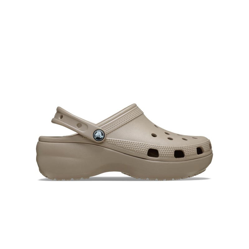 Crocs Crocs Classic Platform Clog Taupe (Women's)