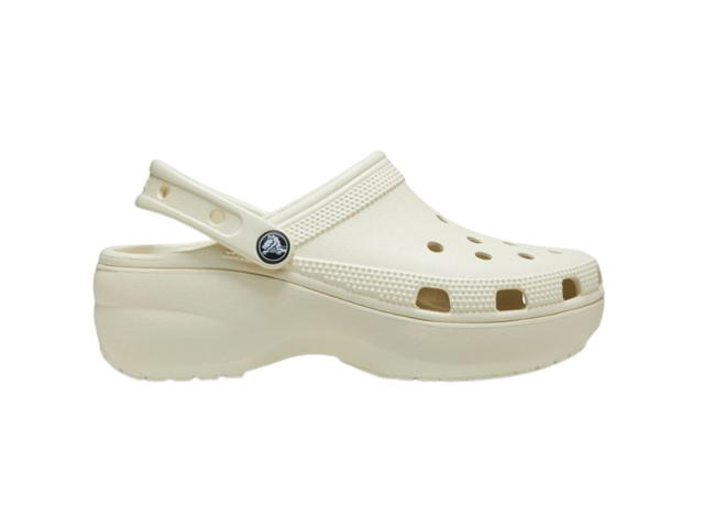 Crocs Crocs Classic Platform Clog Bone (Women's) - view 1