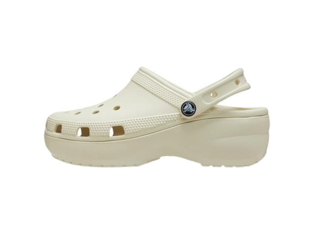 Crocs Crocs Classic Platform Clog Bone (Women's) - view 2